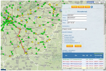 Vonatinfo 2.0